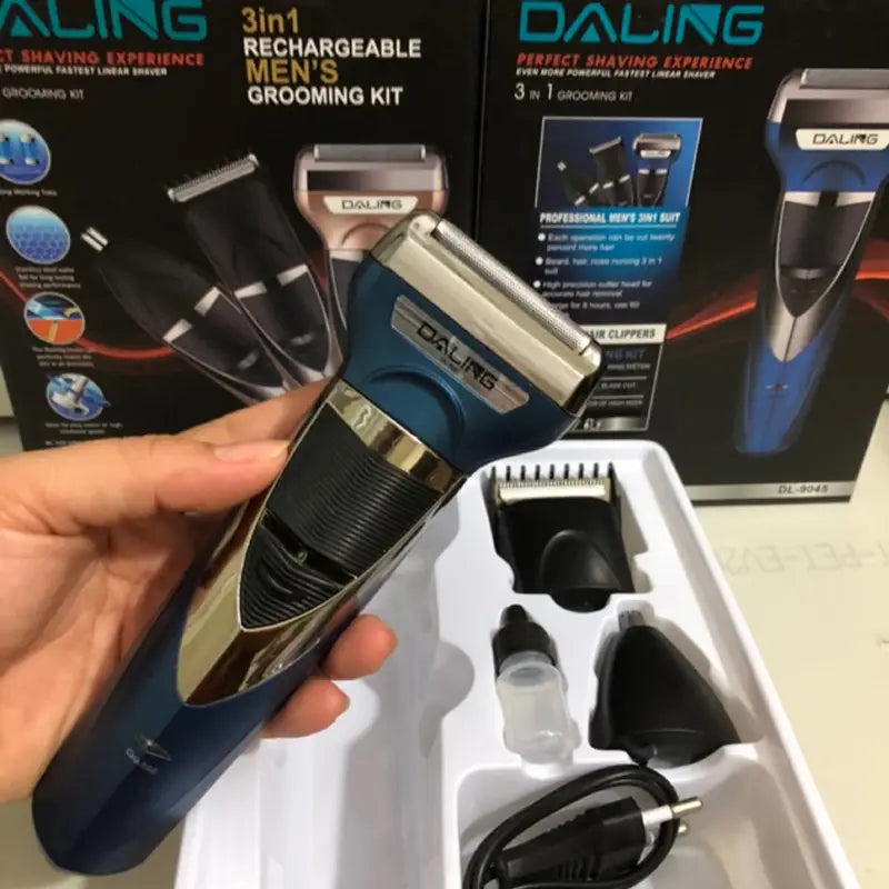 3 In 1 Rechargeable Mens Grooming Kit - Oshi.pk - Buy & Sell Online