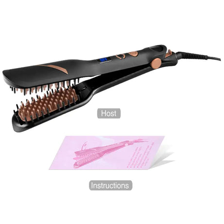 Kemei KM-785 Electric Brush Hair Straightener Comb - Oshi.pk - Buy & Sell Online