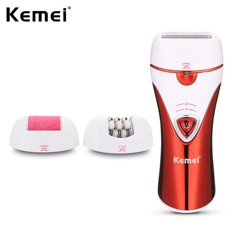 Kemei 3 in 1 Electric Shaver Epilator For Women KM-1107 - Oshi.pk - Buy & Sell Online