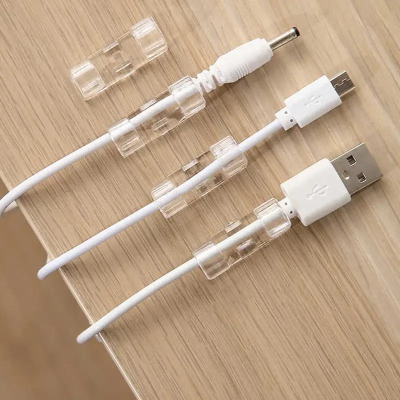 16pcs self-adhesive wire organizer cable clip (4cm x 1.5cm) [3 PACKS] - Oshi.pk - Buy & Sell Online