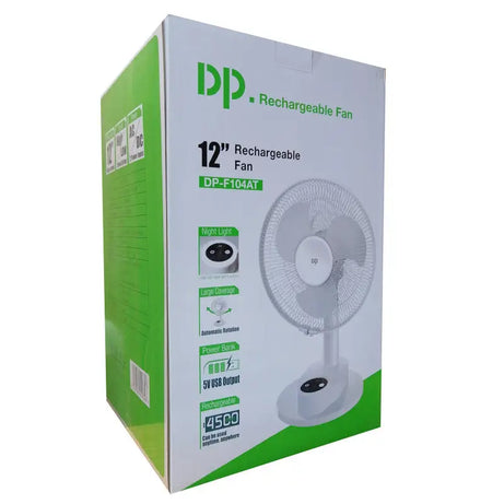 DP Led rechargeable Table Fan 12 inch - Oshi.pk - Buy & Sell Online