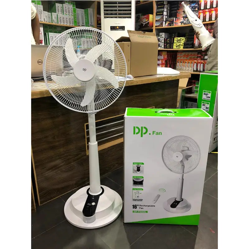 DP Led Rechargeable Table Fan - Oshi.pk - Buy & Sell Online