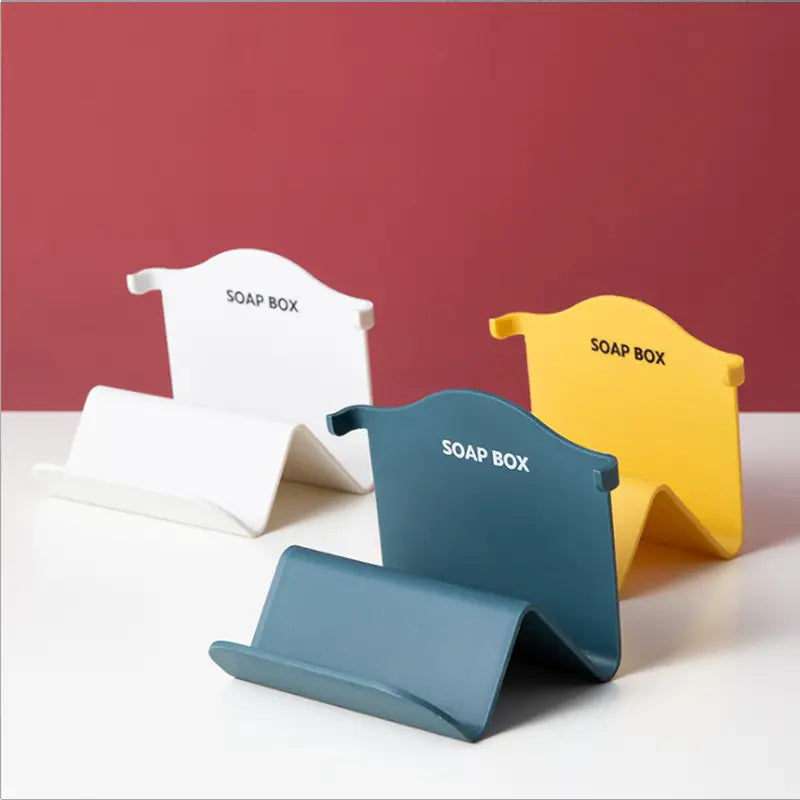 Wall-Mounted creative bar soap dish holder Dual purpose Soap Container shelf Hanging Rack - Oshi.pk - Buy & Sell Online