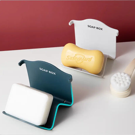 Wall-Mounted creative bar soap dish holder Dual purpose Soap Container shelf Hanging Rack - Oshi.pk - Buy & Sell Online