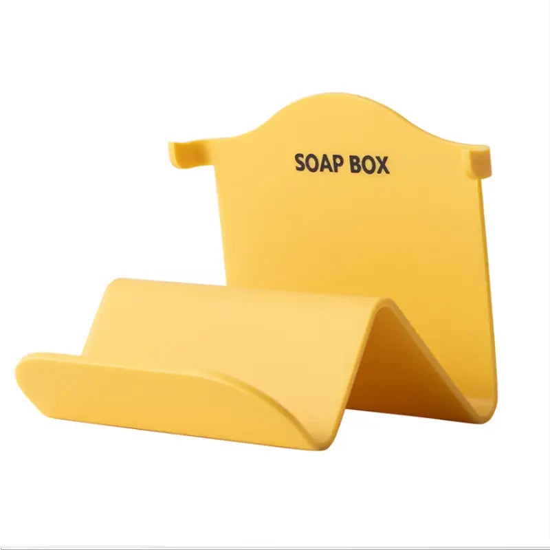 Wall-Mounted creative bar soap dish holder Dual purpose Soap Container shelf Hanging Rack - Oshi.pk - Buy & Sell Online