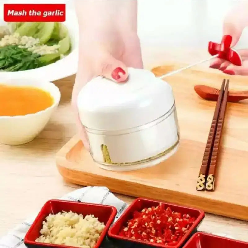 Mini Powerful Meat Grinder Hand-power Food Chopper - Oshi.pk - Buy & Sell Online