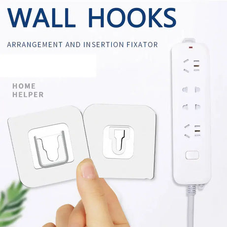 Double Sided Adhesive Powerful Wall Hooks 10 pcs