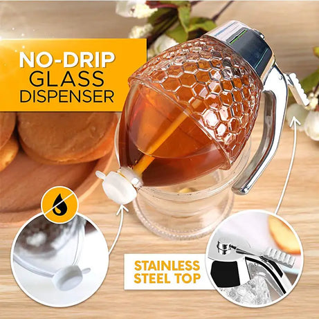 Acrylic Honey Storage Bottle & Honey Dispenser - Oshi.pk - Buy & Sell Online