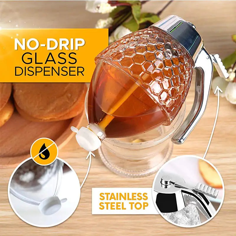 Acrylic Honey Storage Bottle & Honey Dispenser - Oshi.pk - Buy & Sell Online