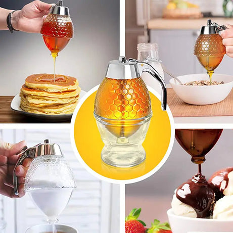Acrylic Honey Storage Bottle & Honey Dispenser - Oshi.pk - Buy & Sell Online