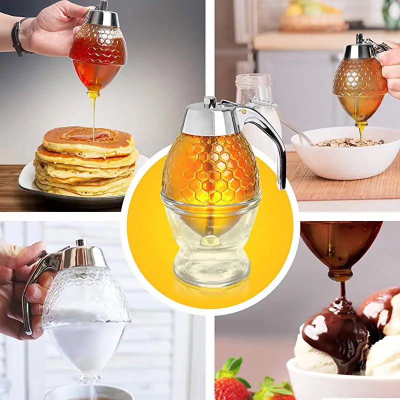 Acrylic Honey Storage Bottle & Honey Dispenser - Oshi.pk - Buy & Sell Online