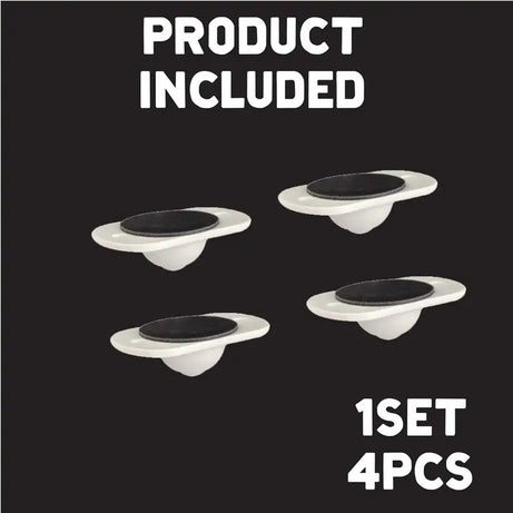 Adhesive Casters Pulley Rollers Set - Oshi.pk - Buy & Sell Online