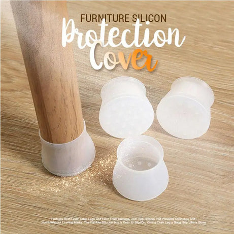 Furniture Silicon Leg Caps Protection Cover (4pcs) - Oshi.pk - Buy & Sell Online