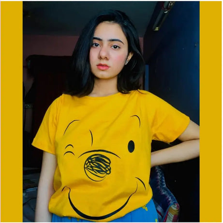 Printed Cotton Ladies Sleep Dress Night Wear with Shirt and Trouser (Design-93) - Oshi.pk - Buy & Sell Online