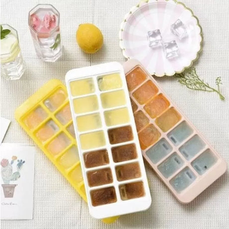 Silicon Ice Cube Tray With Lid - Oshi.pk - Buy & Sell Online