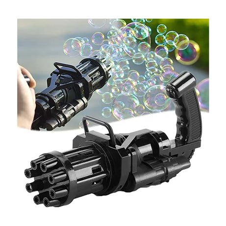 Gatling Bubble Gun Bubble Machine for Kids 8-Hole Bubble Blower Machine Gun - Oshi.pk - Buy & Sell Online
