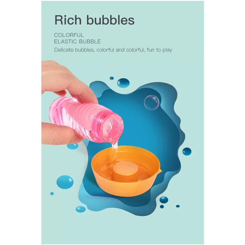 Gatling Bubble Gun Bubble Machine for Kids 8-Hole Bubble Blower Machine Gun - Oshi.pk - Buy & Sell Online