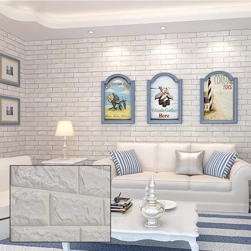 PVC 3D Moistureproof Background Wall Brick Sheet (4 Sheets) - Oshi.pk - Buy & Sell Online