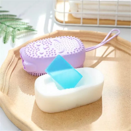 Silicone Bubble Bath Brush - Oshi.pk - Buy & Sell Online