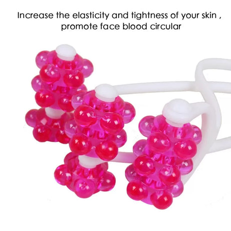 Facial Face Up Roller Massager for Slimming Remove Chin Neck Beauty Tools 2-in-1 - Oshi.pk - Buy & Sell Online