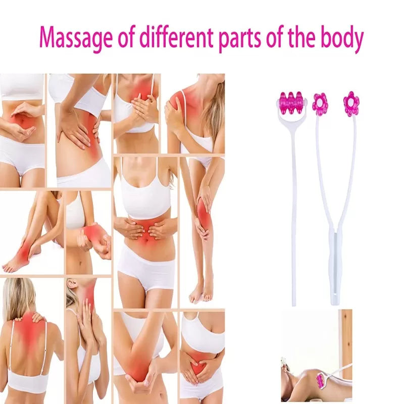 Facial Face Up Roller Massager for Slimming Remove Chin Neck Beauty Tools 2-in-1 - Oshi.pk - Buy & Sell Online