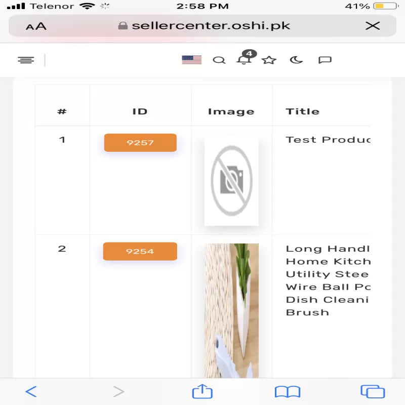 Long Handle Home Kitchen Utility Steel Wire Ball Pot Dish Cleaning Brush - Oshi.pk - Buy & Sell Online