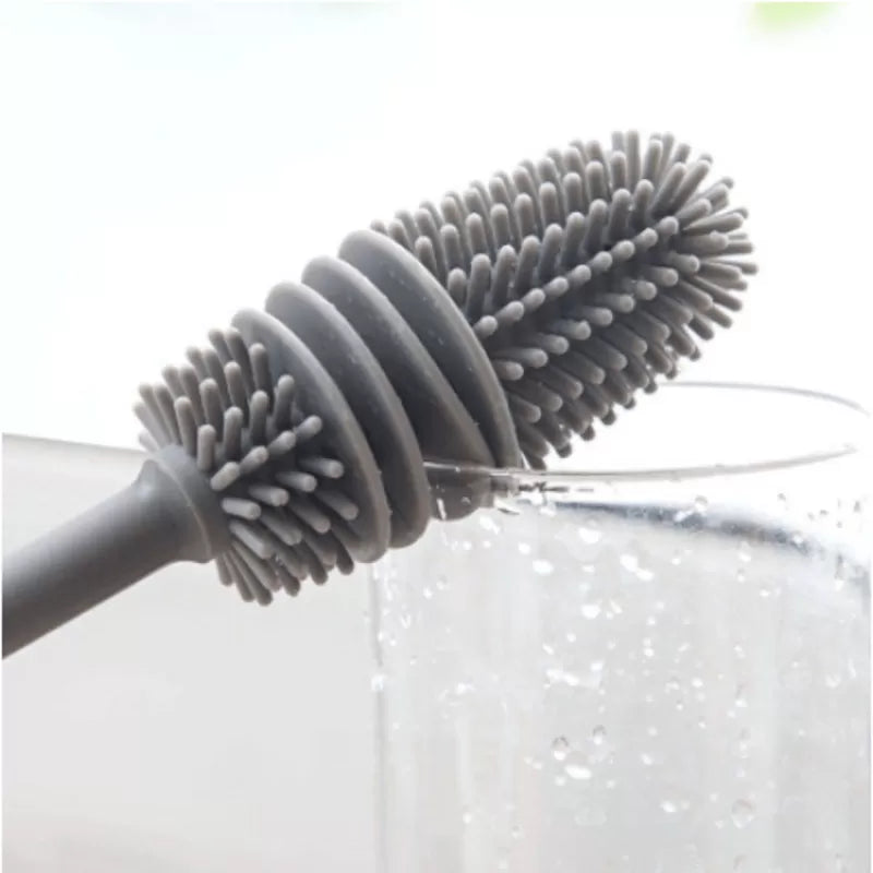 Silicone Glass Cleaning Brush with Long Handle - Oshi.pk - Buy & Sell Online