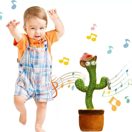 Dancing Cactus Plush Toy Electronic Shake Dancing Toy - Oshi.pk - Buy & Sell Online