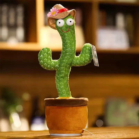 Dancing Cactus Plush Toy Electronic Shake Dancing Toy - Oshi.pk - Buy & Sell Online