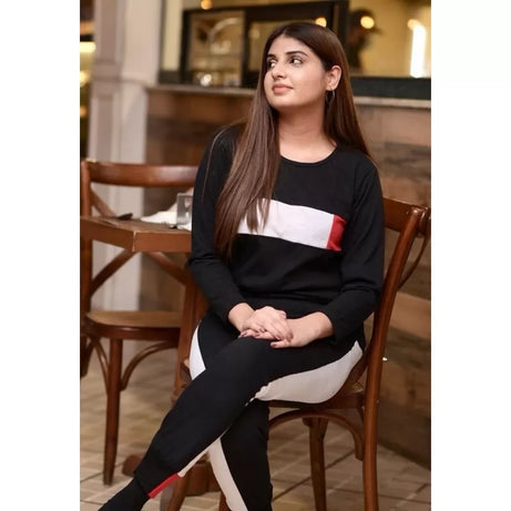 Printed Cotton Ladies Sleep Dress Night Wear With Shirt And Trouser (Design-152) - Oshi.pk - Buy & Sell Online