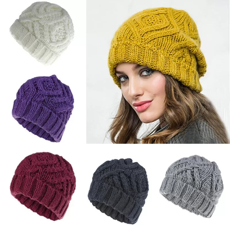 Pack of 2 – Best Quality Winter Warm Cap for Women - Oshi.pk - Buy & Sell Online