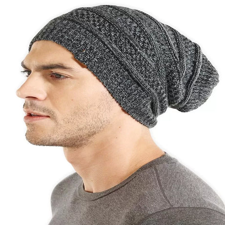 Pack of 2 - Best Quality Winter Warm Woolen Long Cap for Men - Oshi.pk - Buy & Sell Online