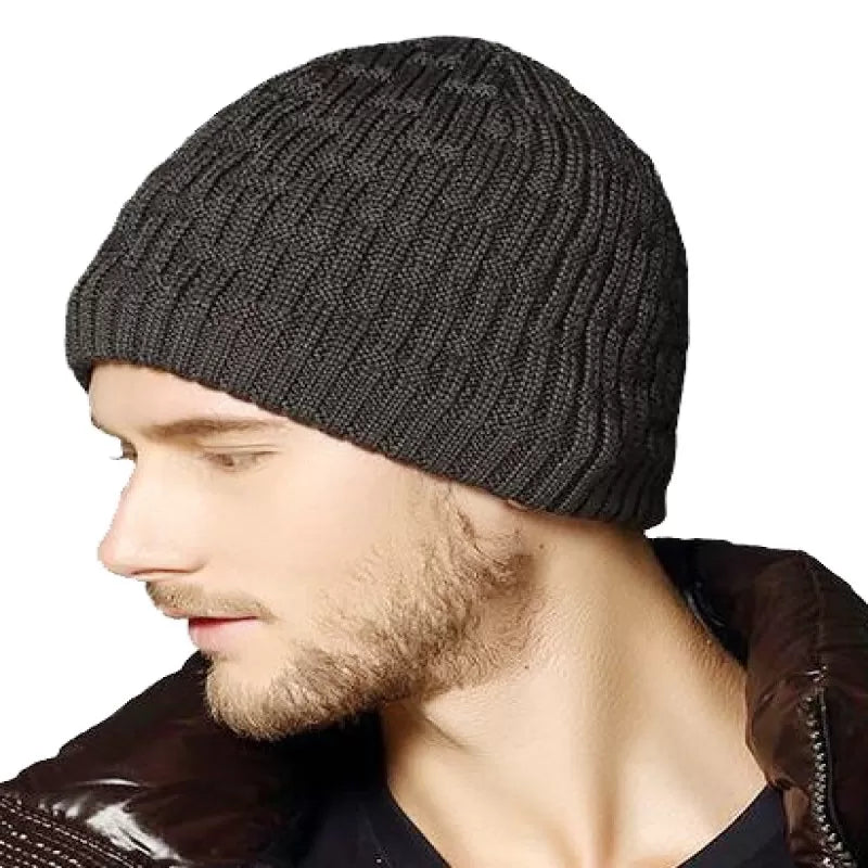 Best Quality Winter Warm Woolen Cap for Men - Oshi.pk - Buy & Sell Online