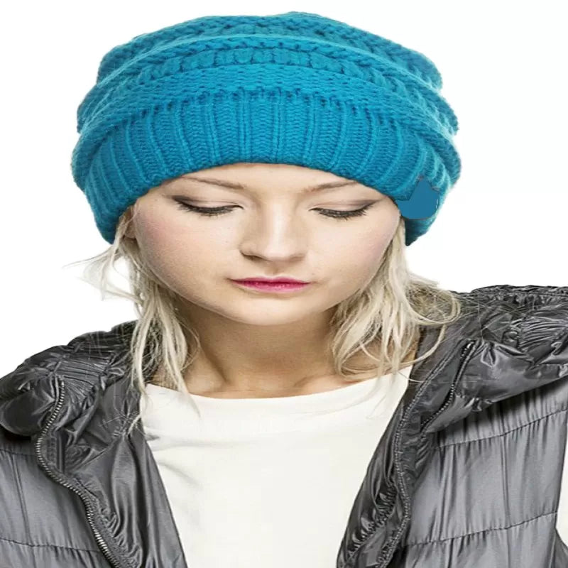 Pack of 1– Best Quality Winter Warm Woolen Cap for Women - Oshi.pk - Buy & Sell Online