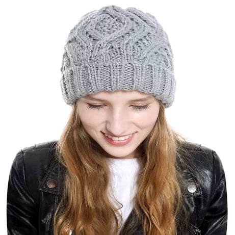 Pack of 2 – Best Quality Winter Warm Woolen Cap for Women - Oshi.pk - Buy & Sell Online