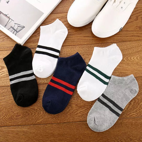 5 Pairs - Cotton Imported Low Cut Socks For Men - Oshi.pk - Buy & Sell Online