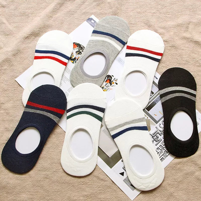 5 Pairs - Cotton Imported Low Cut Socks For Men - Oshi.pk - Buy & Sell Online