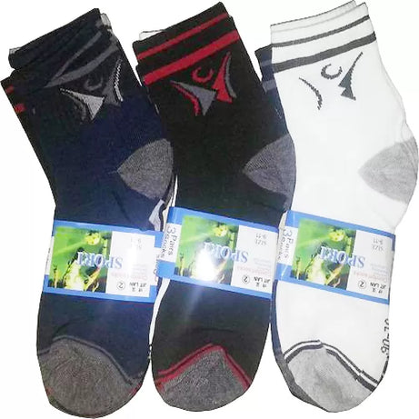 10 Pairs - Cotton Imported Ankle Socks For Men - Oshi.pk - Buy & Sell Online