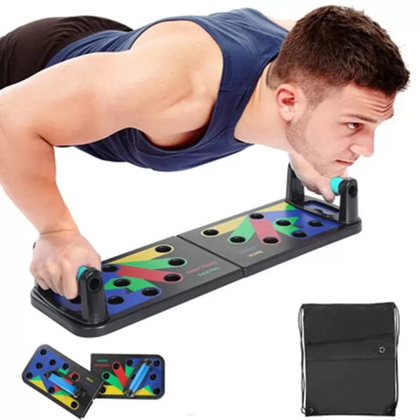 9 IN 1 Push Up Rack Board System Comprehensive Fitness Exercise Workout Pushup Stands - Oshi.pk - Buy & Sell Online
