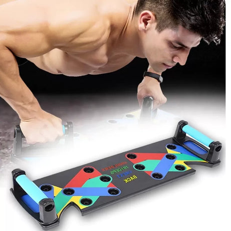 9 IN 1 Push Up Rack Board System Comprehensive Fitness Exercise Workout Pushup Stands - Oshi.pk - Buy & Sell Online