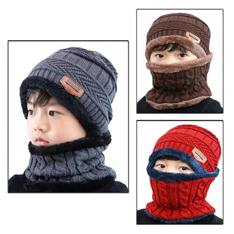 Best Quality Winter Warm Cap & Collar for Kids - Oshi.pk - Buy & Sell Online