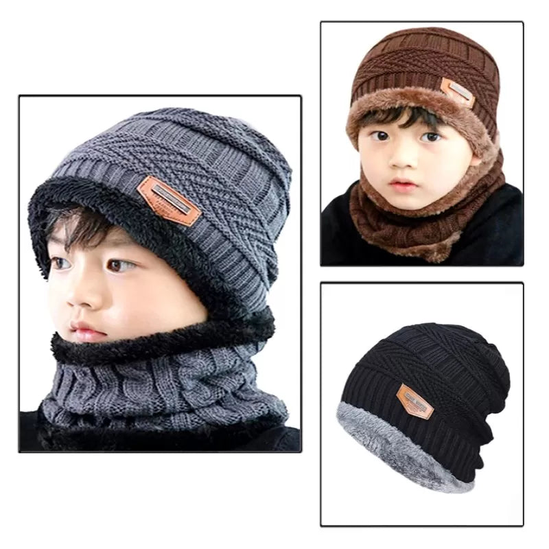 Best Quality Winter Warm Cap & Collar for Kids - Oshi.pk - Buy & Sell Online