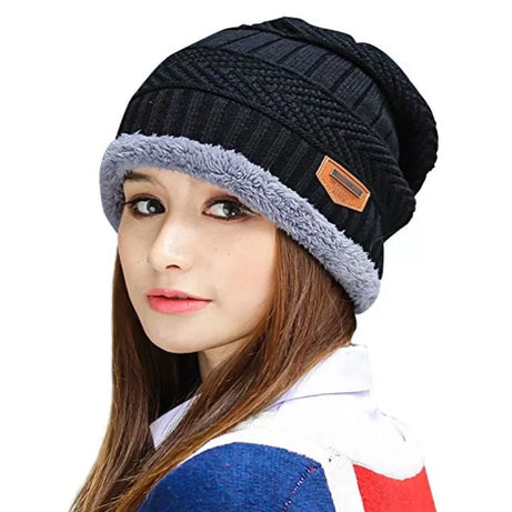 Pack of 2 – Best Quality Winter Warm Cap for Women - Oshi.pk - Buy & Sell Online