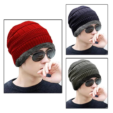 Pack of 2 – Best Quality Winter Warm Caps For Men - Oshi.pk - Buy & Sell Online