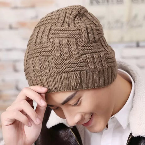 Pack of 2 - Best Quality Winter Warm Woolen Cap for Men - Oshi.pk - Buy & Sell Online