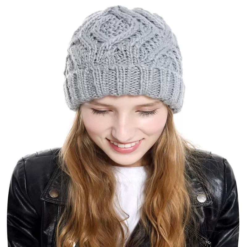 Pack of 1– Best Quality Winter Warm Woolen Cap for Women - Oshi.pk - Buy & Sell Online