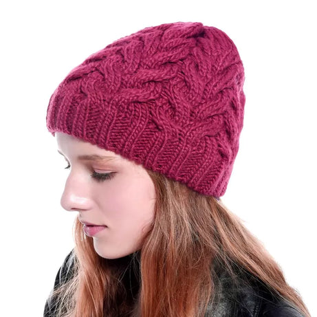 Pack of 1– Best Quality Winter Warm Woolen Cap for Women - Oshi.pk - Buy & Sell Online