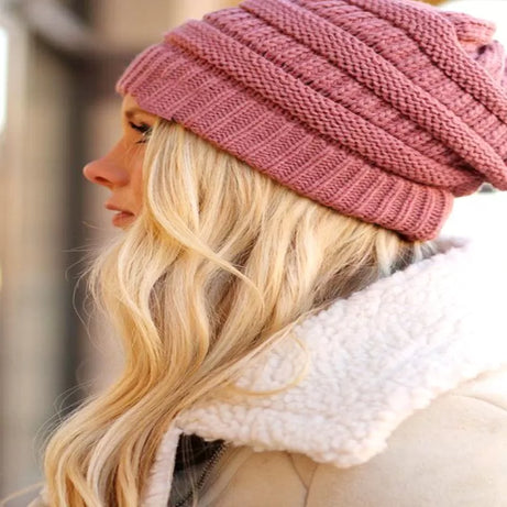 Pack of 1– Best Quality Winter Warm Woolen Long Cap for Women - Oshi.pk - Buy & Sell Online