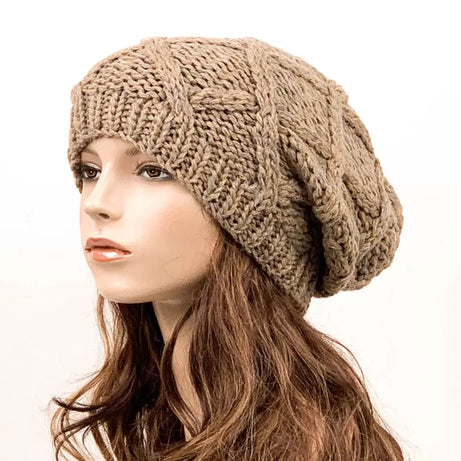 Pack of 1– Best Quality Winter Warm Woolen Long Cap for Women - Oshi.pk - Buy & Sell Online