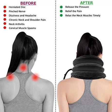 Pinched Nerve Neck Stretcher Cervical Traction Device for Home Pain Treatment - Oshi.pk - Buy & Sell Online